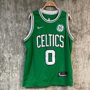 Men's Boston Celtics Jayson Tatum Nike Icon Swingman Jersey Size L